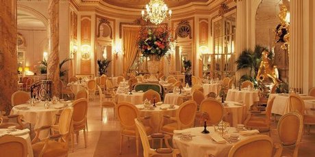 London's The Ritz serves memorable - and expensive - afternoon teas in its opulent Palm Court room. Photo / Supplied