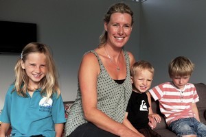 At home with the Hendersons. Photo / supplied