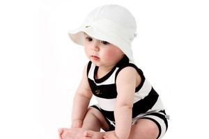 The Licorice Allsorts range from Dimples baby wear. Photo / Supplied