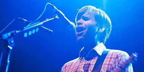 Ben Gibbard performs with Death Cab For Cutie at the Wellington Town Hall. Photo / Amy Schulz