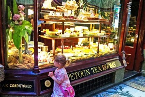 Kids love the goodies at the Hopetoun Tea Rooms. Photo / Danielle Wright