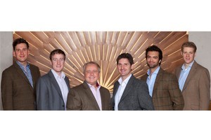 Christopher Bruerton (second from left) says the King's Singers auditioned him twice before offering him the job. Photo / Supplied