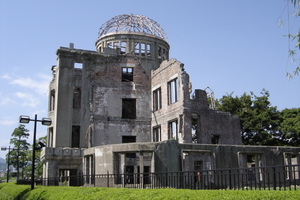 The Hiroshima Peace Memorial (Genbaku Dome) was the only structure left standing in the area where the first atomic bomb exploded in August 1945. Photo / Thinkstock