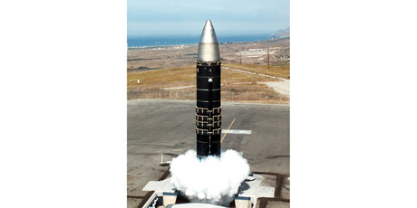 The MX intercontinental ballistic missile became the most powerful missile in America's nuclear arsenal.
