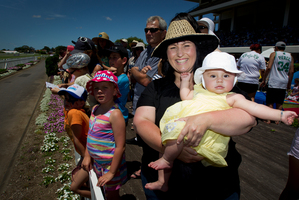 Caroline McGregor (left) and 6-month-old Kaitlyn. Photo / Sarah Ivey