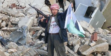 Kiwi Weiming Chen fights with Syrian rebels.