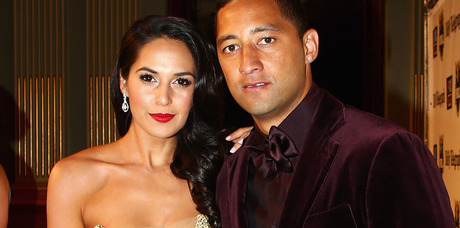 Zoe Balbi and Benji Marshall. Photo / Getty Images
