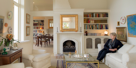 Alison Ellison helped her husband Don to restore the Dilworth Tce dwellings into individual homes. Photo / Ted Baghurst