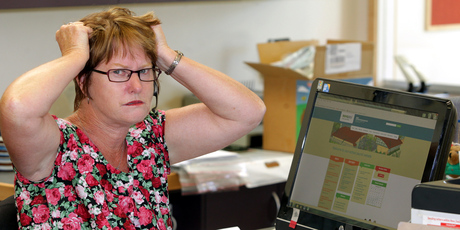 Not happening this year: Teachers paid on time and in full. Photo / APN
