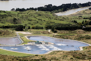 The Wanganui wastewater treatment plant. Photo / File / Stuart Munro
