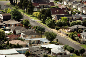 More than 38 per cent of Auckland sales are by auction, says the Real Estate Institute. Photo / Janna Dixon