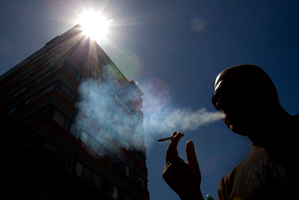 Between 8000 and 10,000 people are expected to contact Quitline this month. Photo / Brett Phibbs