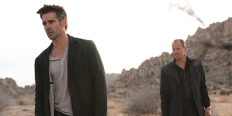 Colin Farrell and Woody Harrelson in Seven Psychopaths. Photo/supplied
