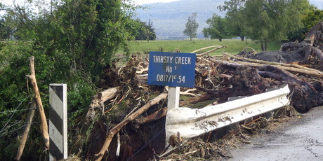 Thirsty Creek near Inchbonnie. Photo / Kasey Miles 