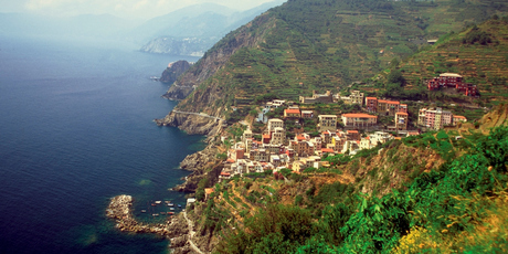 Aerial view of Cinque Terre. Photo / Thinkstock