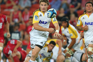 Beauden Barrett of the Hurricanes. Photo / Getty Images.