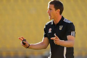 Interim Phoenix coach Chris Greenacre will work towards the future with his player selections during the final few games of the Wellington Phoenix's lacklustre A-League campaign. Photo / Getty Images.