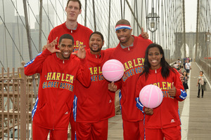 The Harlem Globetrotters are making their way back down-under in May and will play seven exhibition matches. Photo / Getty Images.