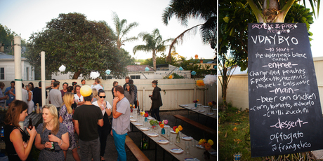 A recent pop-ip dinner hosted by food blogger and writer Delaney Mes. Photo / Alice Dalton