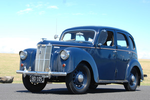 Leather seats, flappy indicators, the boxy, British Ford Prefects of the early 50s were as common on the roads then as Toyotas are now. In the 60s they were cheap first cars for teenage drivers. Photo / Jacqui Madelin