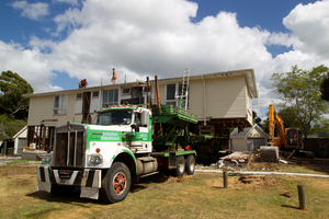 One of Sandringham's state houses is ready to go. Photo / Richard Robinson