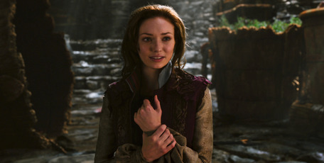Jack and The Giant Slayer's Princess Isabelle is the first role for actress Elanor Tomlinson, who relished doing many of her own stunts. Photo / Supplied