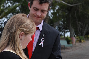 George and Holly Poole. Photo / Supplied
