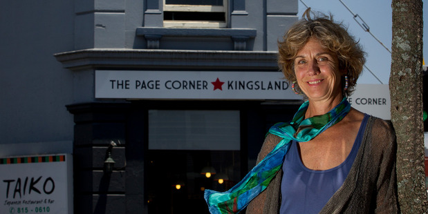Pam Willis says dramatic increases in insurance premiums are hurting Kingsland's character building owners to the point some may be forced to tear their properties down. Photo / Sarah Ivey
