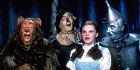 The 1939 Wizard of Oz with Judy Garland as Dorothy. Photo / AP