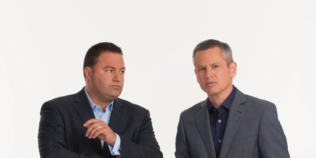 Duncan Garner and Guyon Espiner. The 3rd Degree. Photo / Supplied