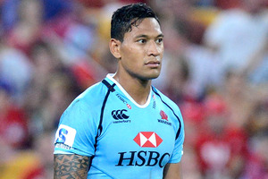 Israel Folau. Photo / Getty Images