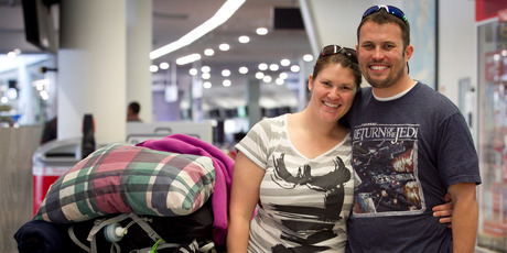 Lindsey and Richard Szoka. Photo / Natalie Slade