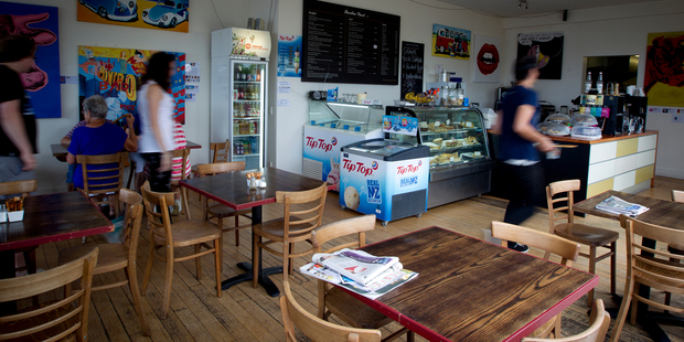 Chevalier Point Cafe. Photo / Sarah Ivey