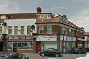 The registered office of Inter Reef Ltd - a small corner office block in Birmingham. Photo / Google Streetview