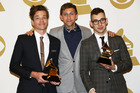 Fun won a Grammy Award in February for Song of the Year. Photo / AP Fun won a Grammy Award in February for Song of the Year. Photo / AP
