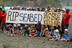 Opponents of seabed mining say the Government's vote against international protection is a short-sighted approach. Photo / APN