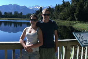 Ben Horner and girlfriend Claire Barham. Photo / Supplied