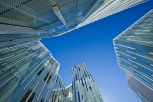 The Geyser Building in Parnell was rated for its sustainability by the Green Building Council. Photo / Ted Baghurst