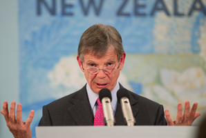 Reserve Bank Governor Graeme Wheeler says he will retain veto rights in a new committee structure of decision-making. Photo / Mark Mitchell