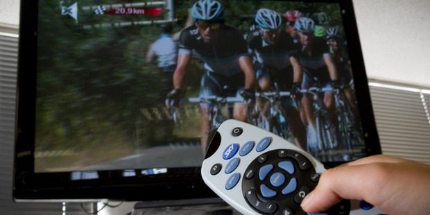 Fuelled by a monopoly on key sports content, Sky has been building to the point when it is now in half of NZ homes. Photo / NZ Herald