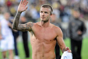 David Beckham. Photo / Ross Setford
