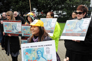 Pay inequality is one way in which women are discriminated against ... but there are many more. Photo / Ross Setford