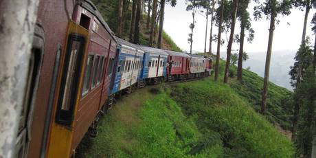 The Udarata Menike train. Photo / Jill Worrall
