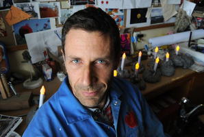 Dunedin School of Art senior sculpture lecturer Scott Eady. Photo / Craig Baxter
