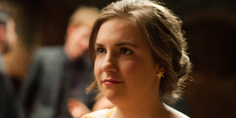 Lena Dunham as Hannah Horvath in Girls.