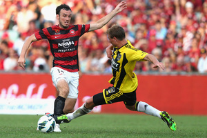 Wellington came in to the game without striker Stein Huysegems. Photo / Getty Images