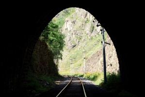 The KiwiRail contractors were found lying on the ground outside the tunnel, where they were trying to regain their breath. File photo / Thinkstock