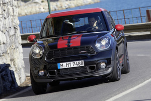 The manual Mini JCW Paceman sprints to 100km/h in 6.9s. Photo / Supplied