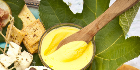 Home-made butter. Photo / Jason Burgess