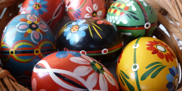 Pisanki - Polish decorated Easter eggs. Photo / Danielle Wright